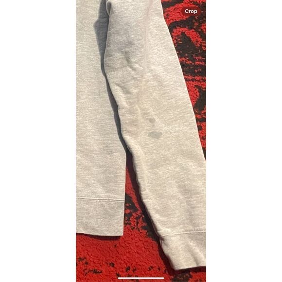 Stranger Things Hells Fire Size Small Gray Hoodie Sweatshirt Netflix Official Me - Picture 7 of 7